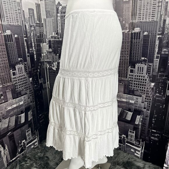 Jean St. Tropez White Maxi Skirt - Picture 3 of 5